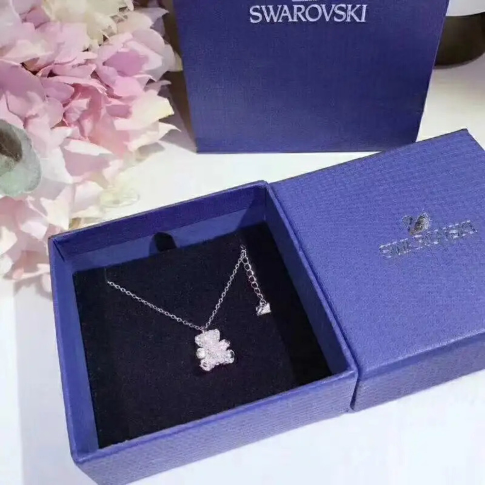 Swarovski Little Bear Clavicle Necklace